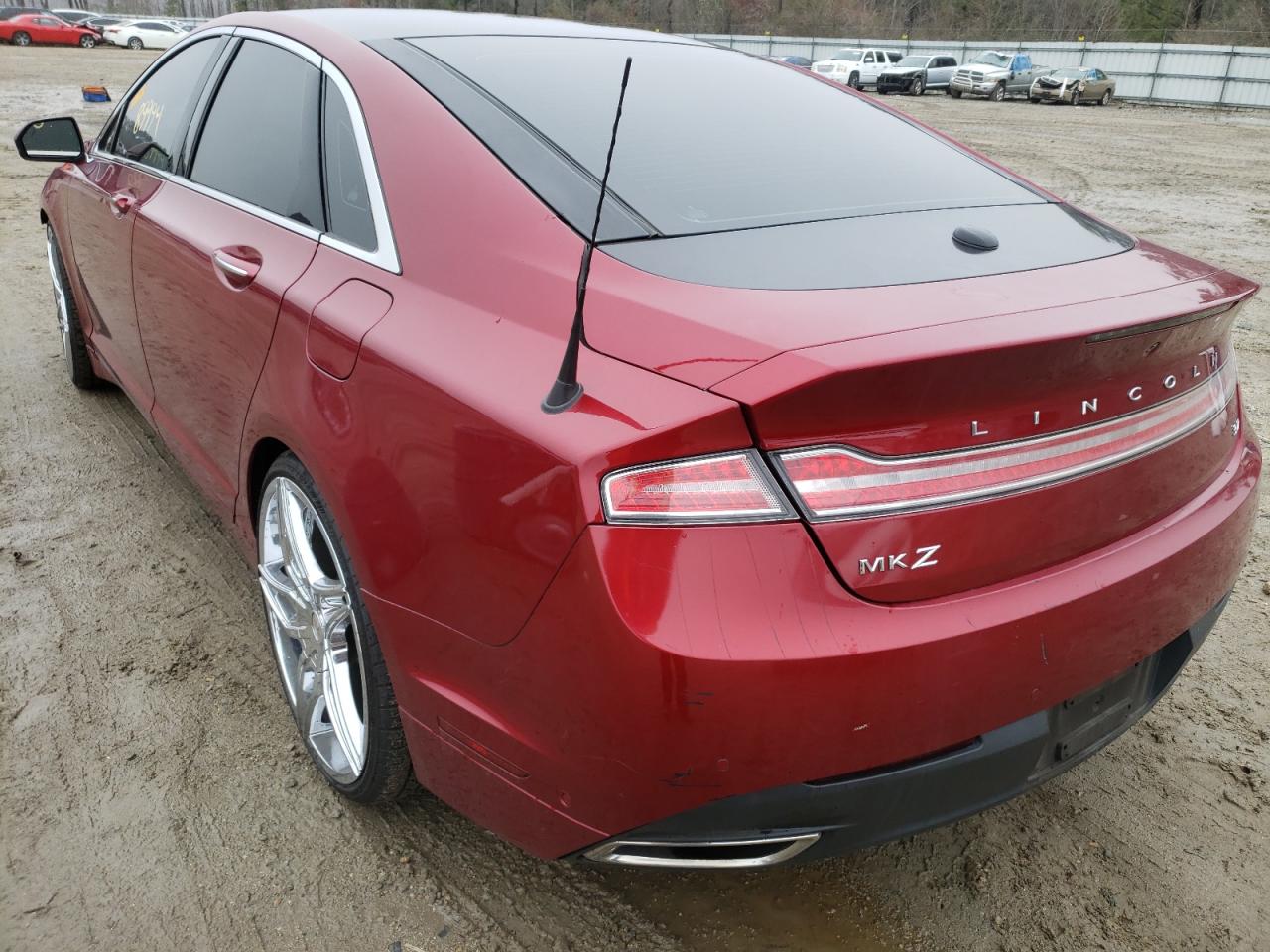 صورة رقم 3 من المزاد - 2014 LINCOLN MKZ مع VIN 3LN6L2GK2ER822693