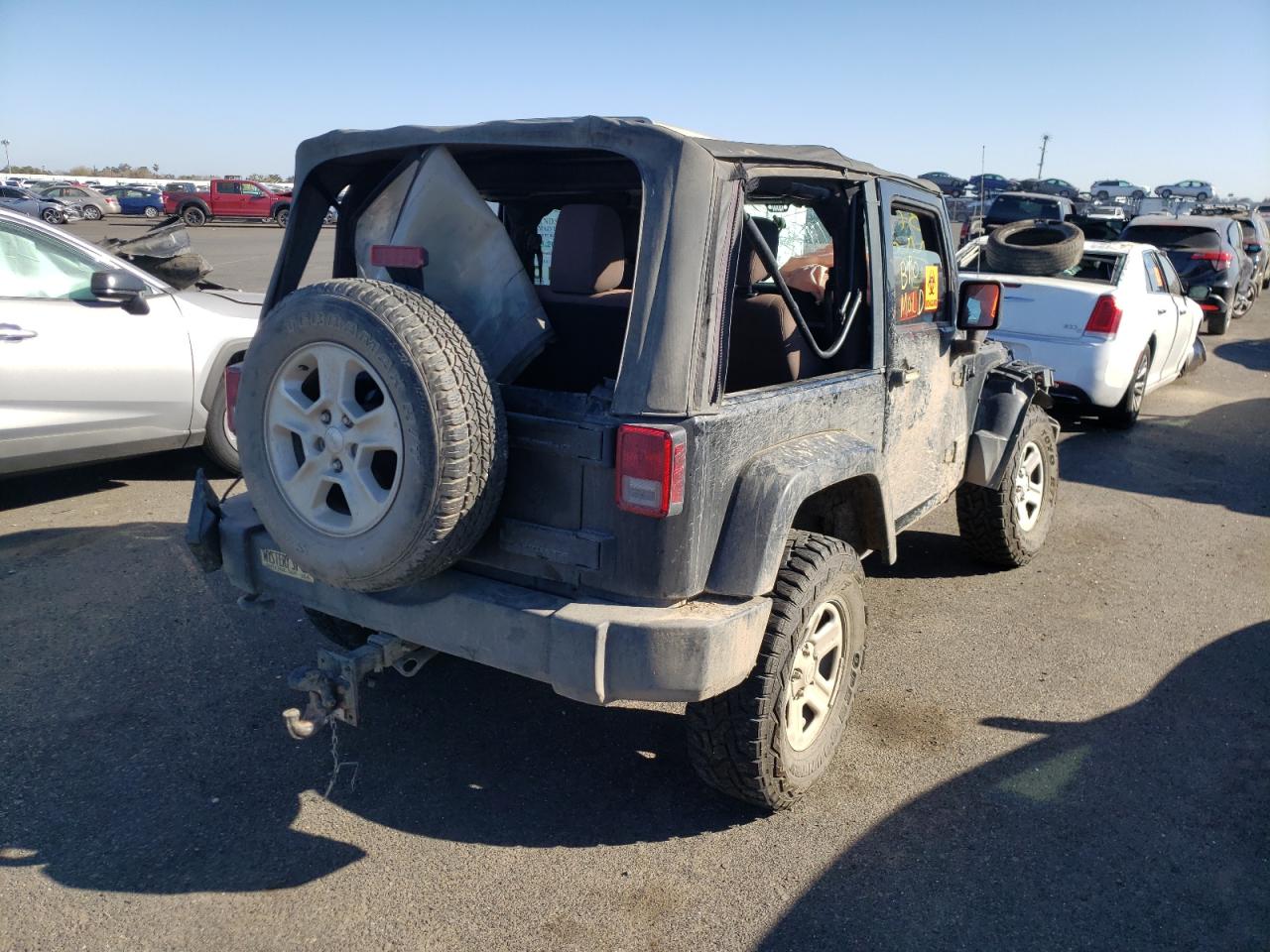 Photo 4 from auction – 2012 JEEP WRANGLER S with VIN 1C4AJWAG3CL167858