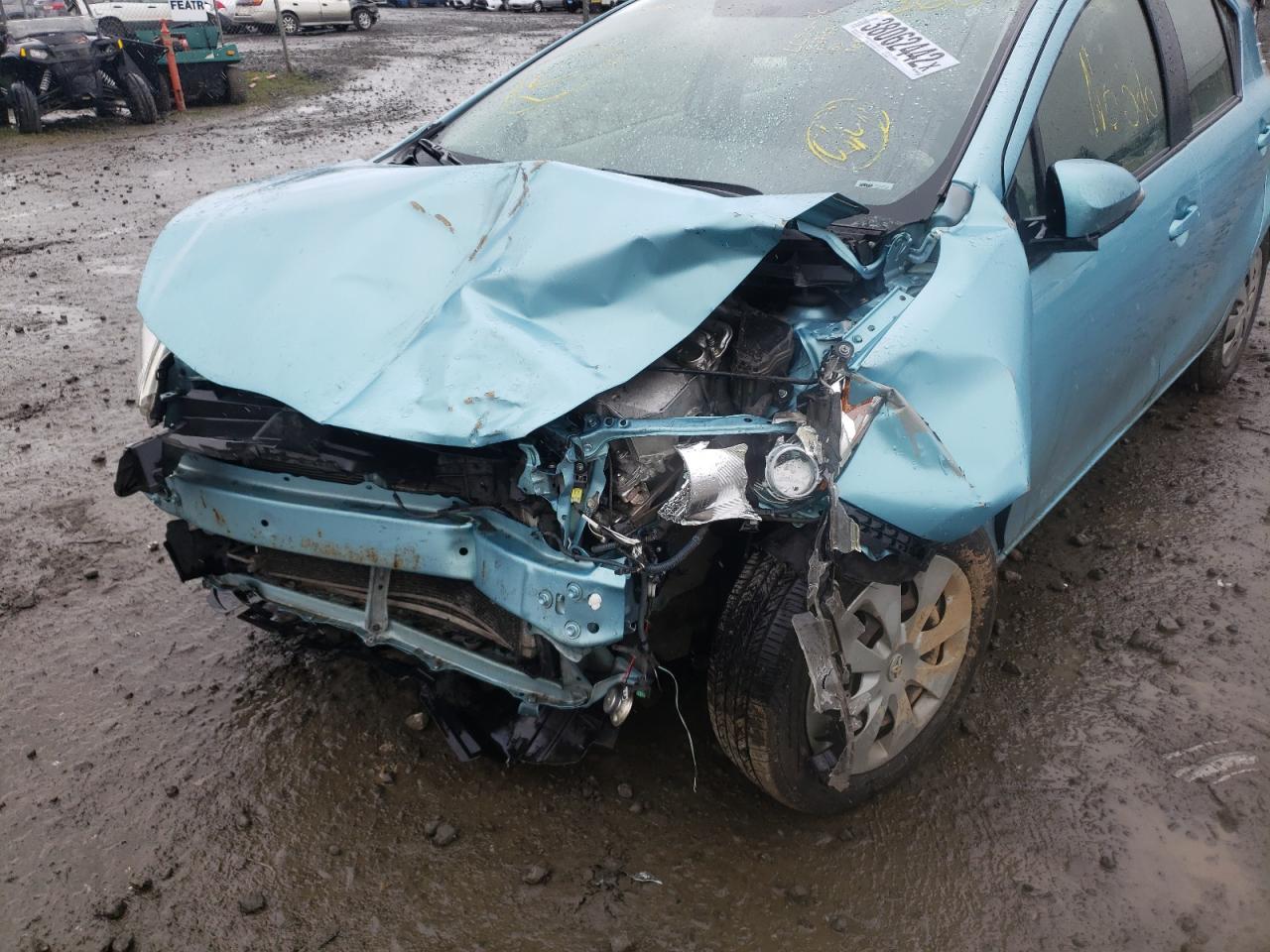 Photo 9 from auction – 2013 TOYOTA PRIUS C with VIN JTDKDTB33D1052924