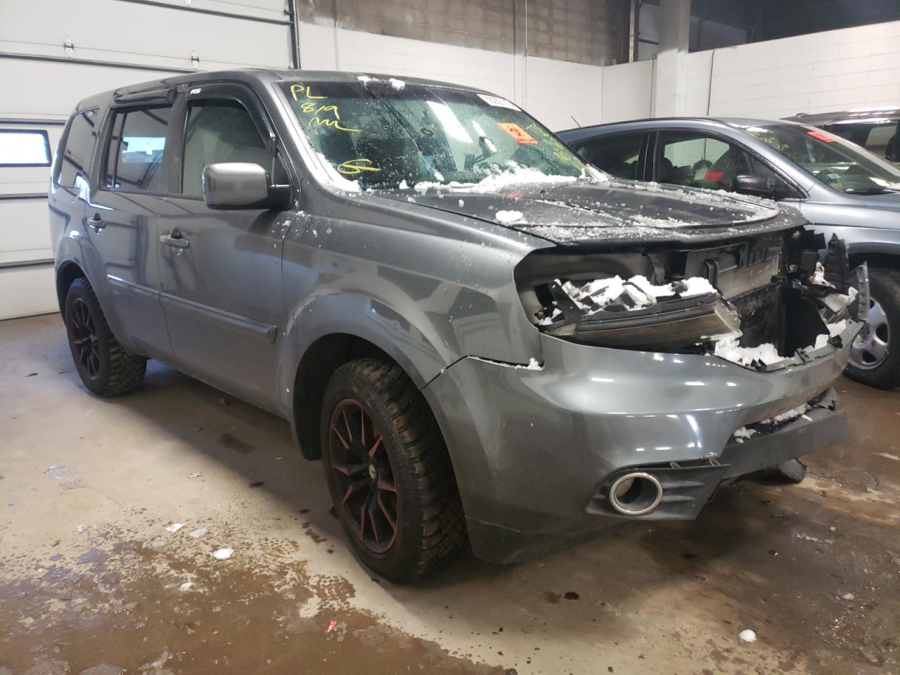 HONDA PILOT EX 2012 with VIN 5FNYF4H48CB012712 - Photo from auction