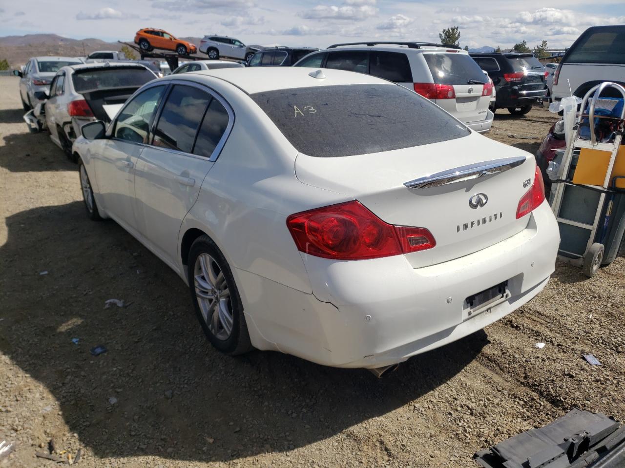 Photo 3 from auction – 2011 INFINITI G37 BASE with VIN JN1CV6AP1BM507792