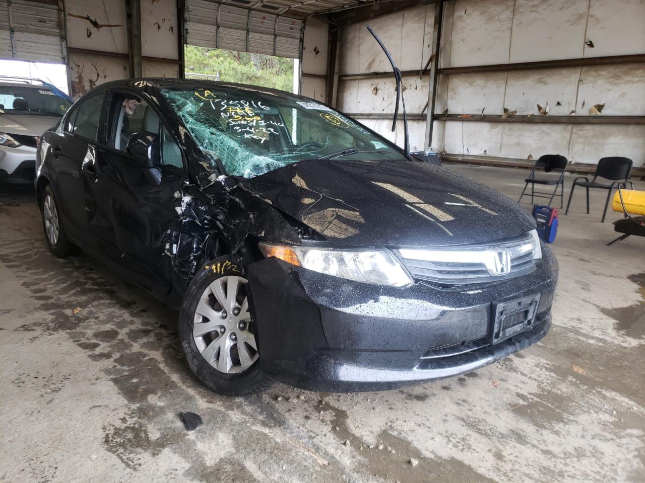 HONDA CIVIC 2012 with VIN 19XFB2F5XCE099196 - Photo from auction