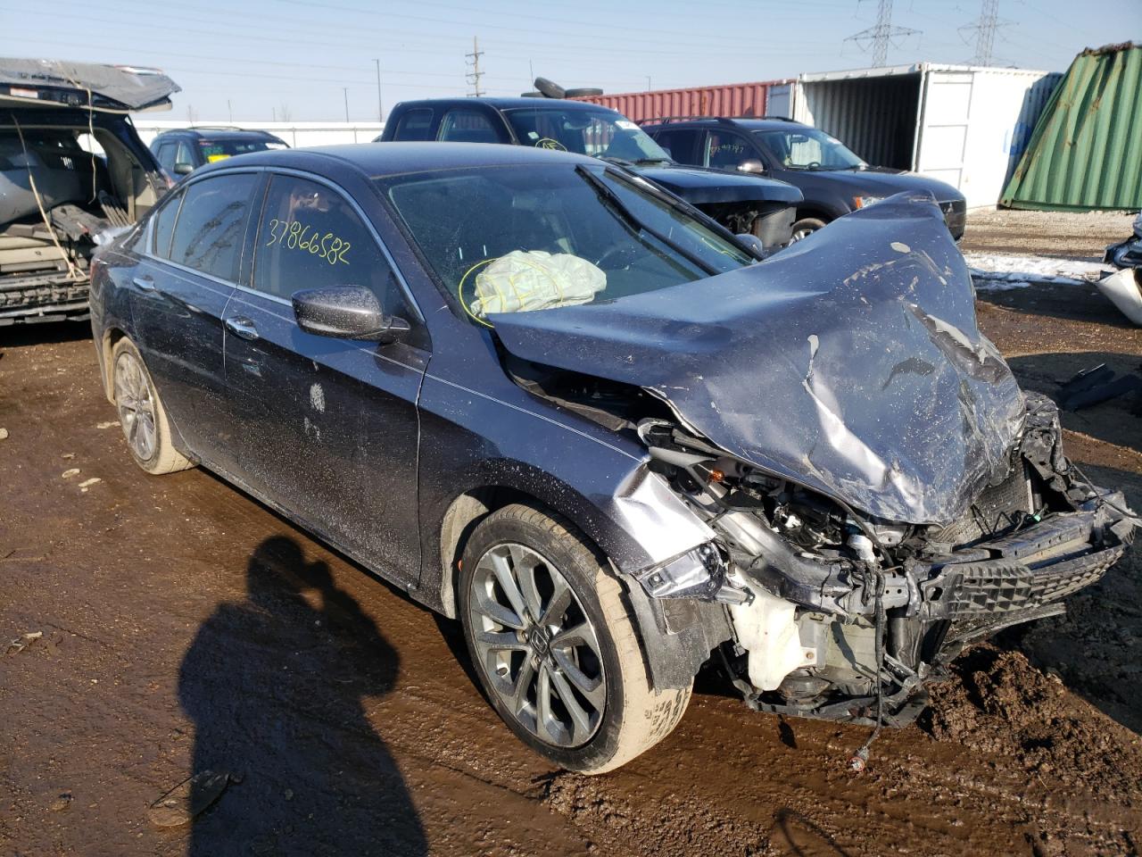HONDA ACCORD SPO 2014 with VIN 1HGCR2F57EA268094 - Photo from auction