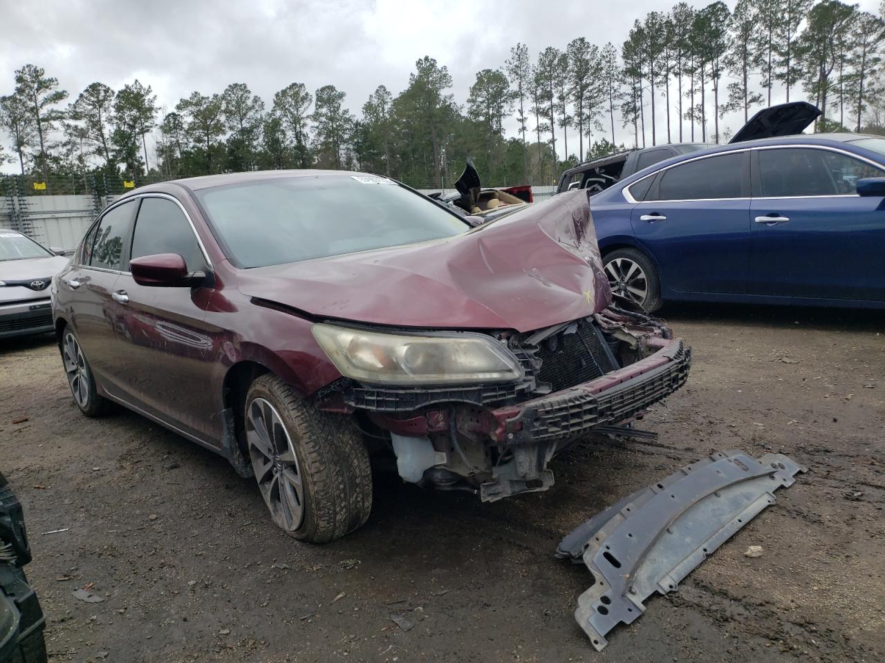 HONDA ACCORD SPO 2014 with VIN 1HGCR2F52EA287720 - Photo from auction