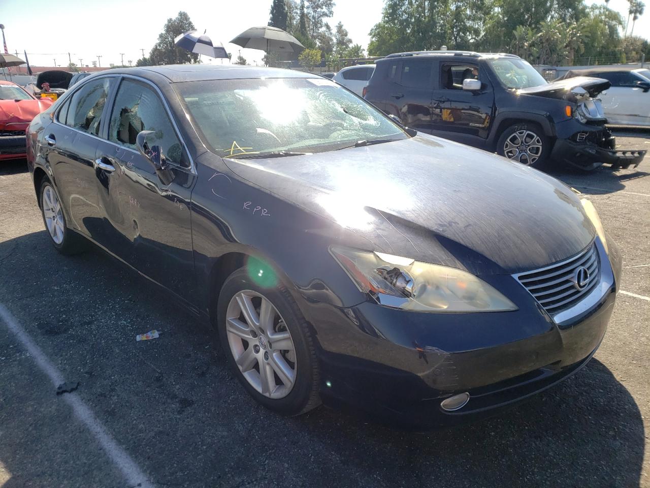 LEXUS ES 350 2008 with VIN JTHBJ46G782226164 - Photo from auction
