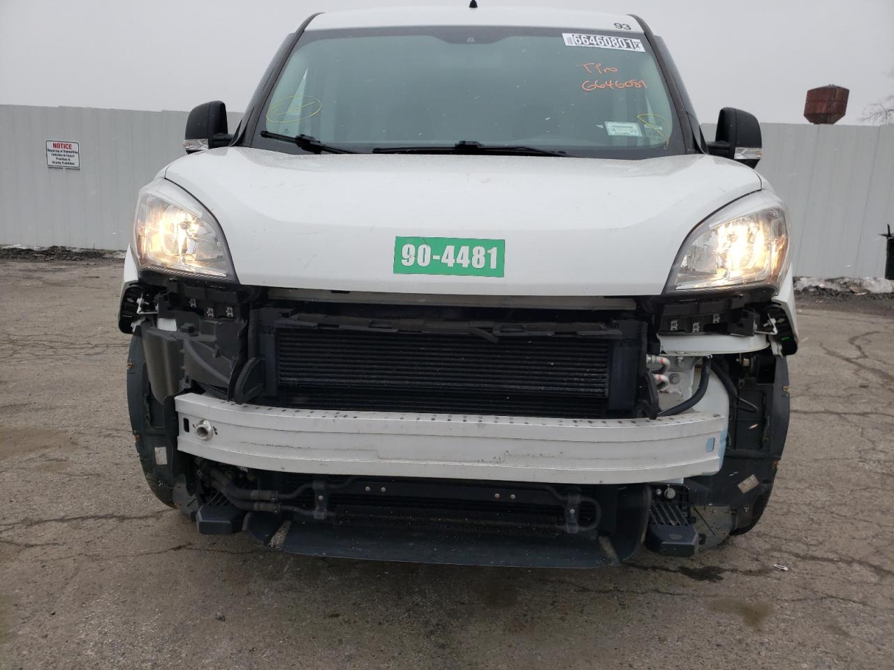 Photo 9 from auction – 2018 RAM PROMASTER with VIN ZFBERFAB9J6K33049