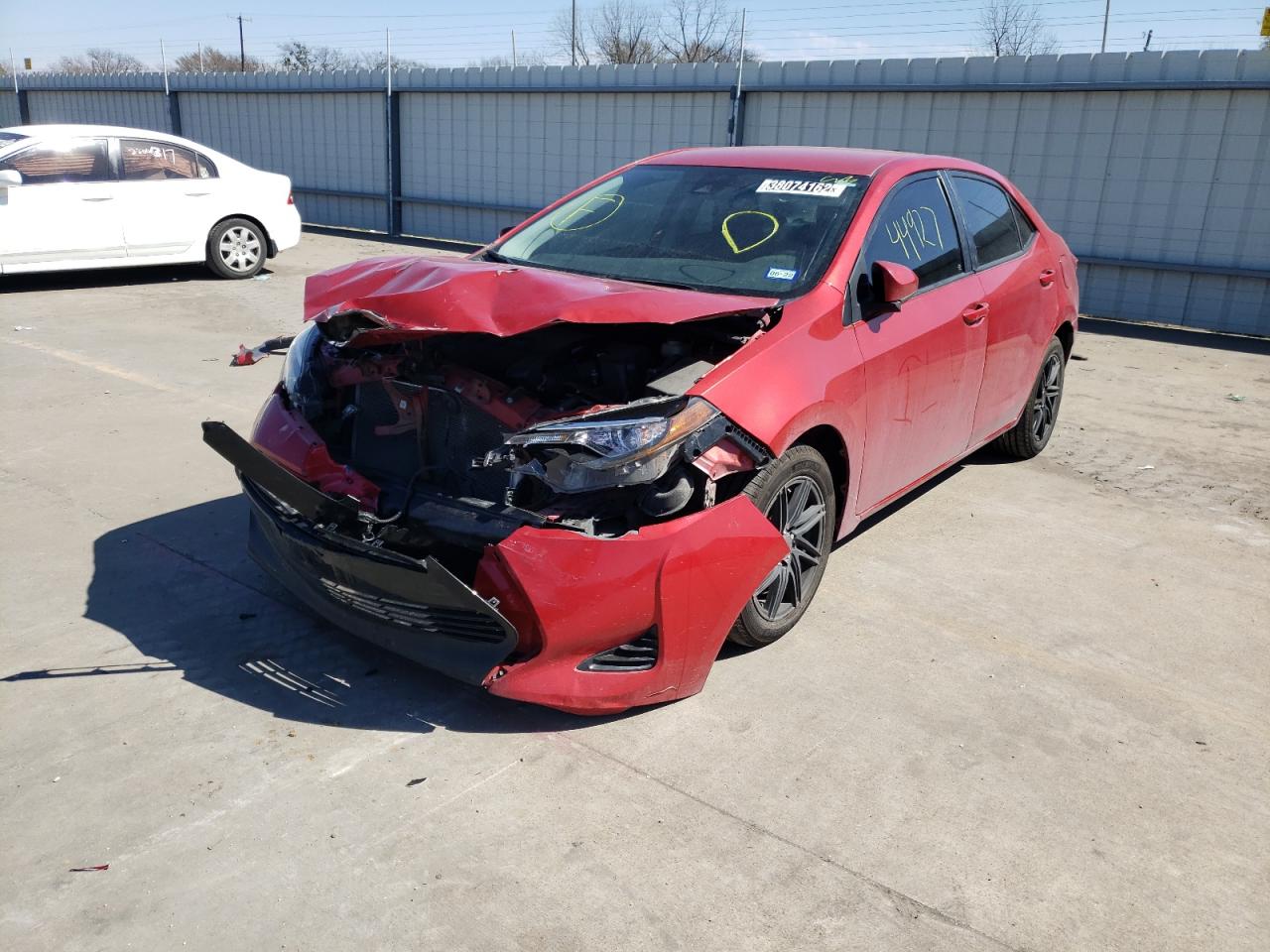 Photo 2 from auction – 2017 TOYOTA COROLLA L with VIN 5YFBURHE3HP638696