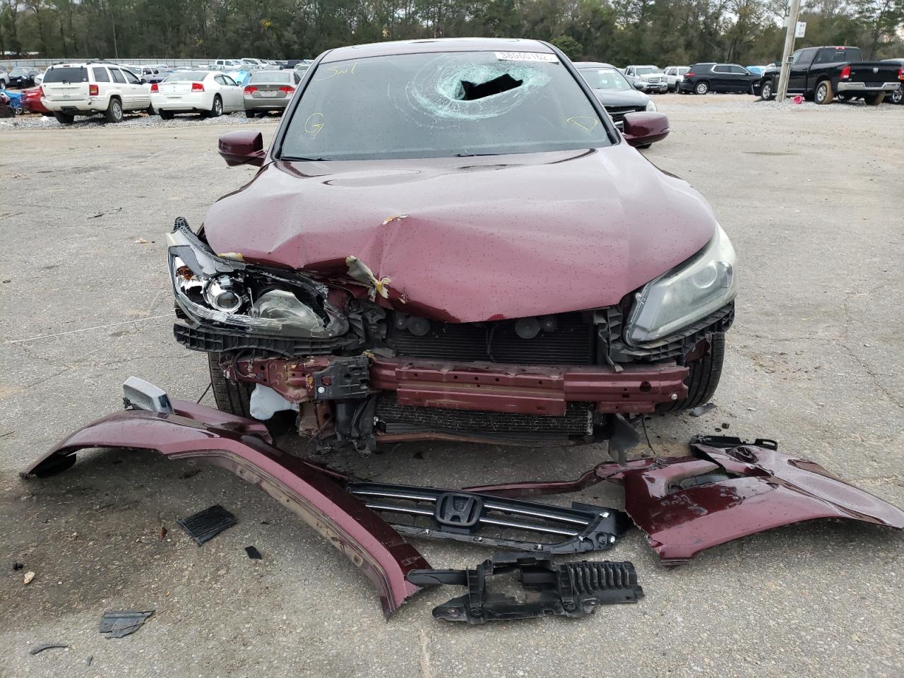 Photo 9 from auction – 2014 HONDA ACCORD EX with VIN 1HGCR2F73EA142073