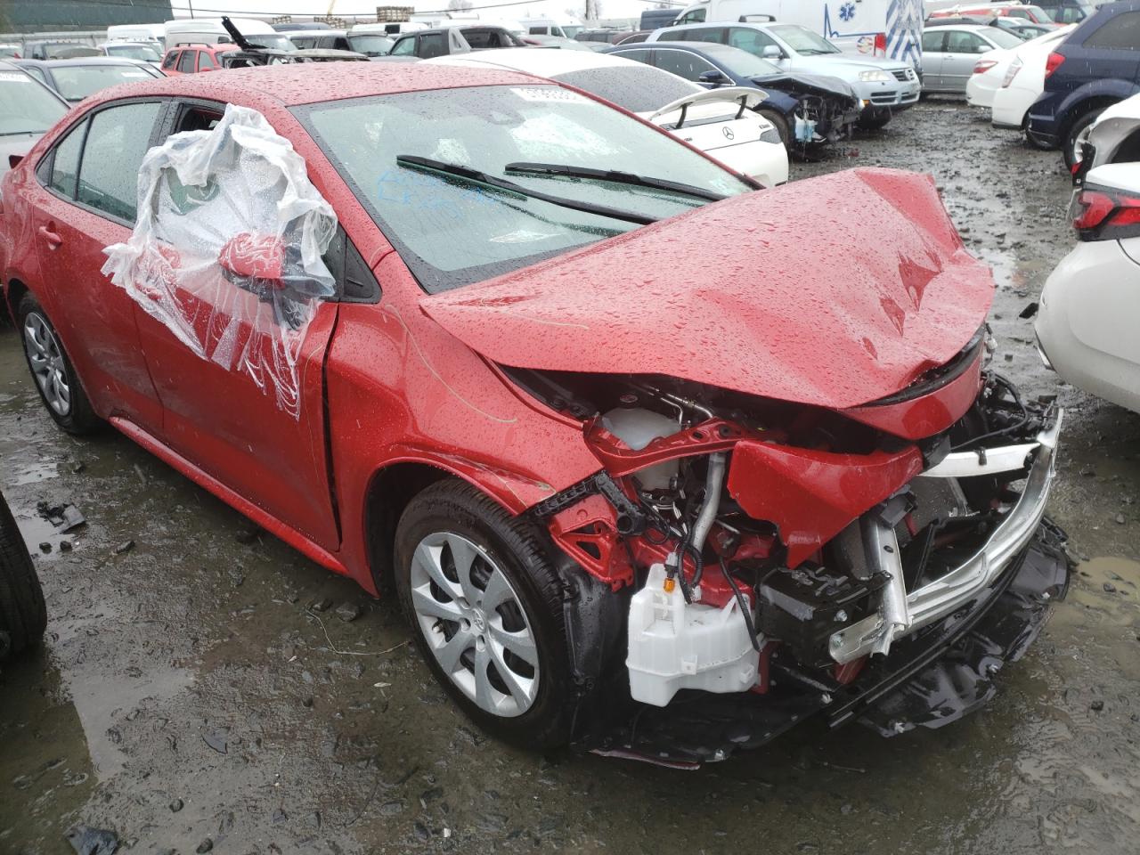 Photo 1 from auction – 2021 TOYOTA COROLLA LE with VIN 5YFEPMAE3MP234759