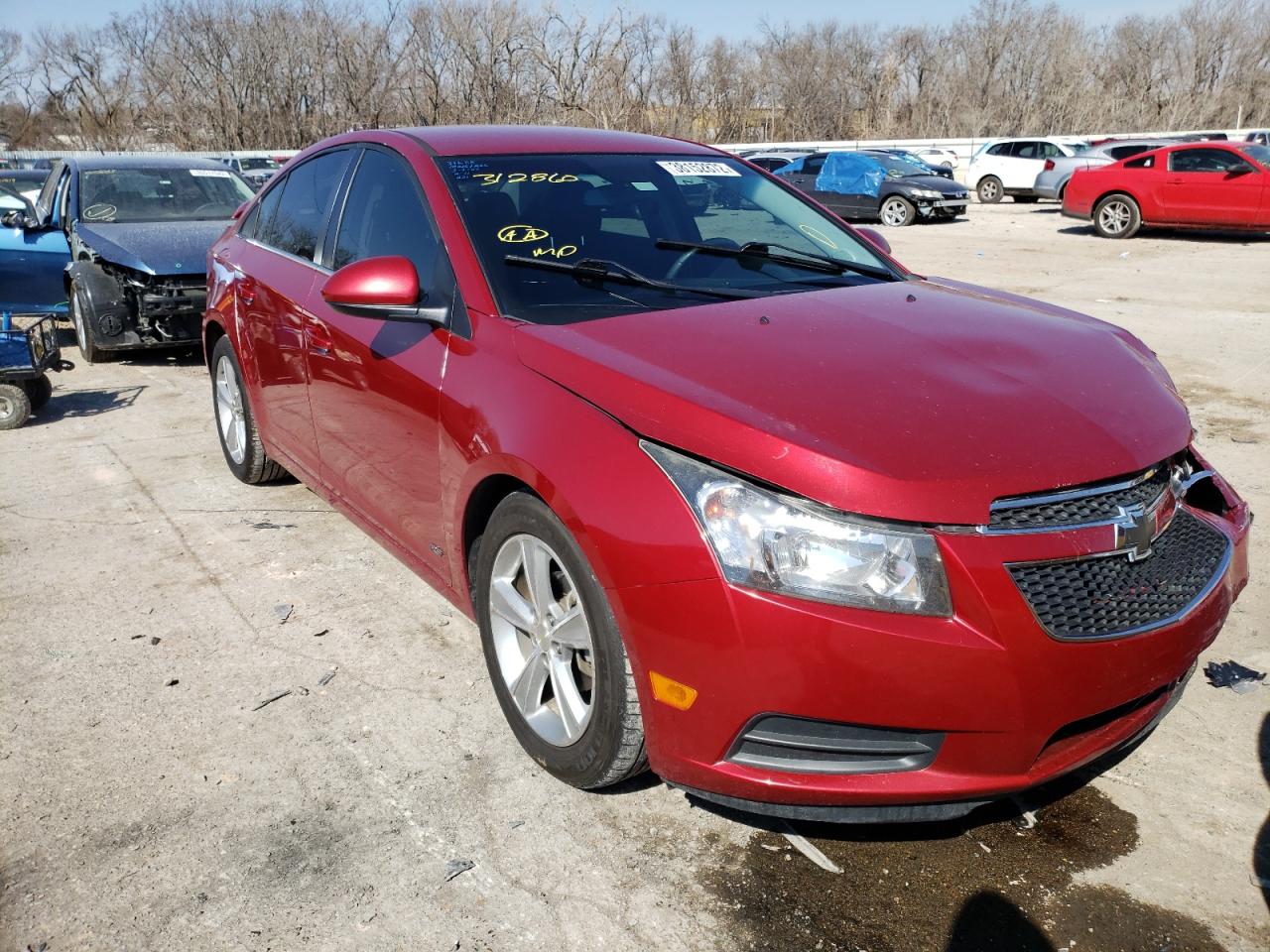 CHEVROLET CRUZE LT 2014 with VIN 1G1PE5SB4E7312860 - Photo from auction