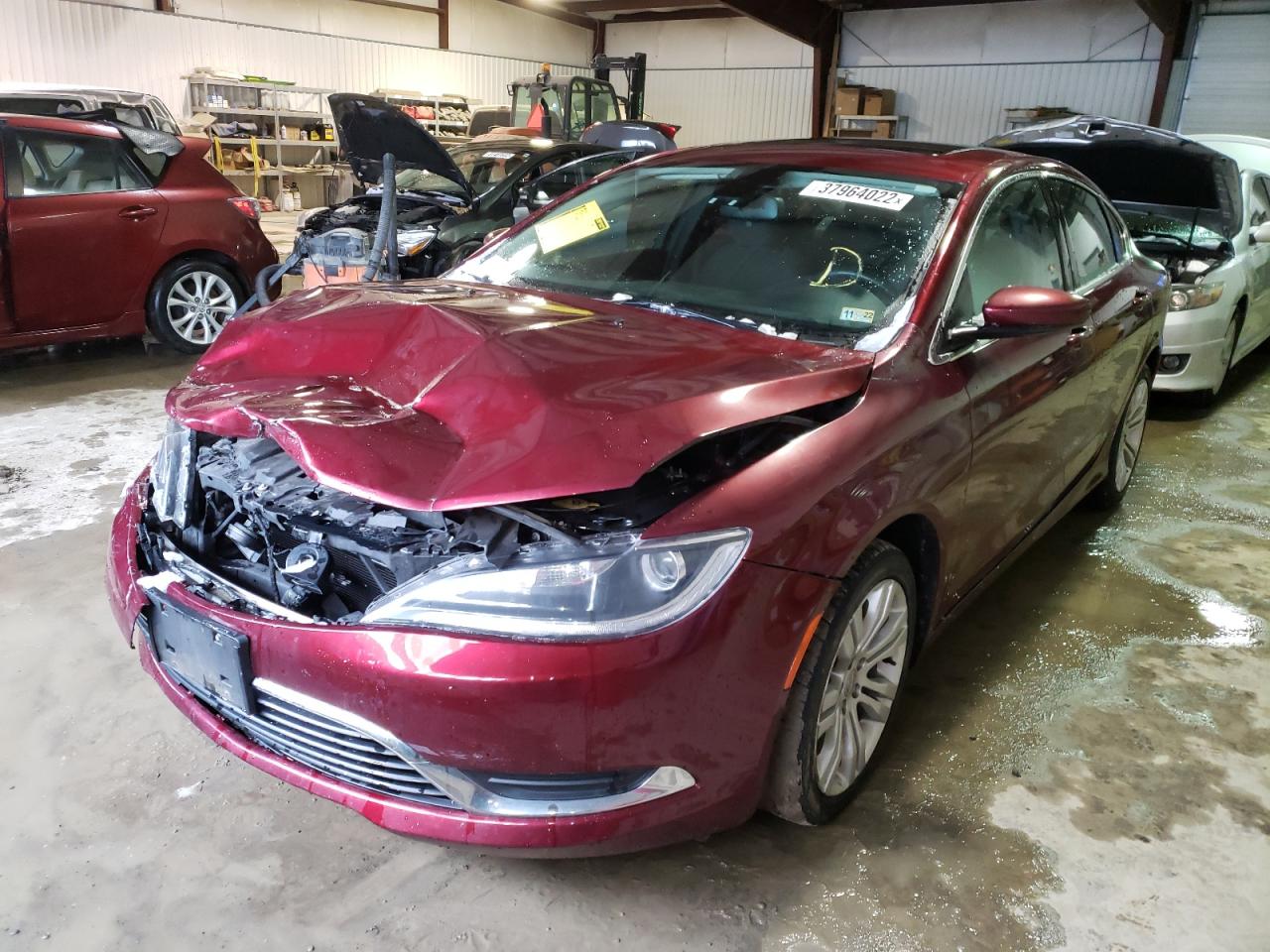 Photo 2 from auction – 2015 CHRYSLER 200 LIMITE with VIN 1C3CCCABXFN533835