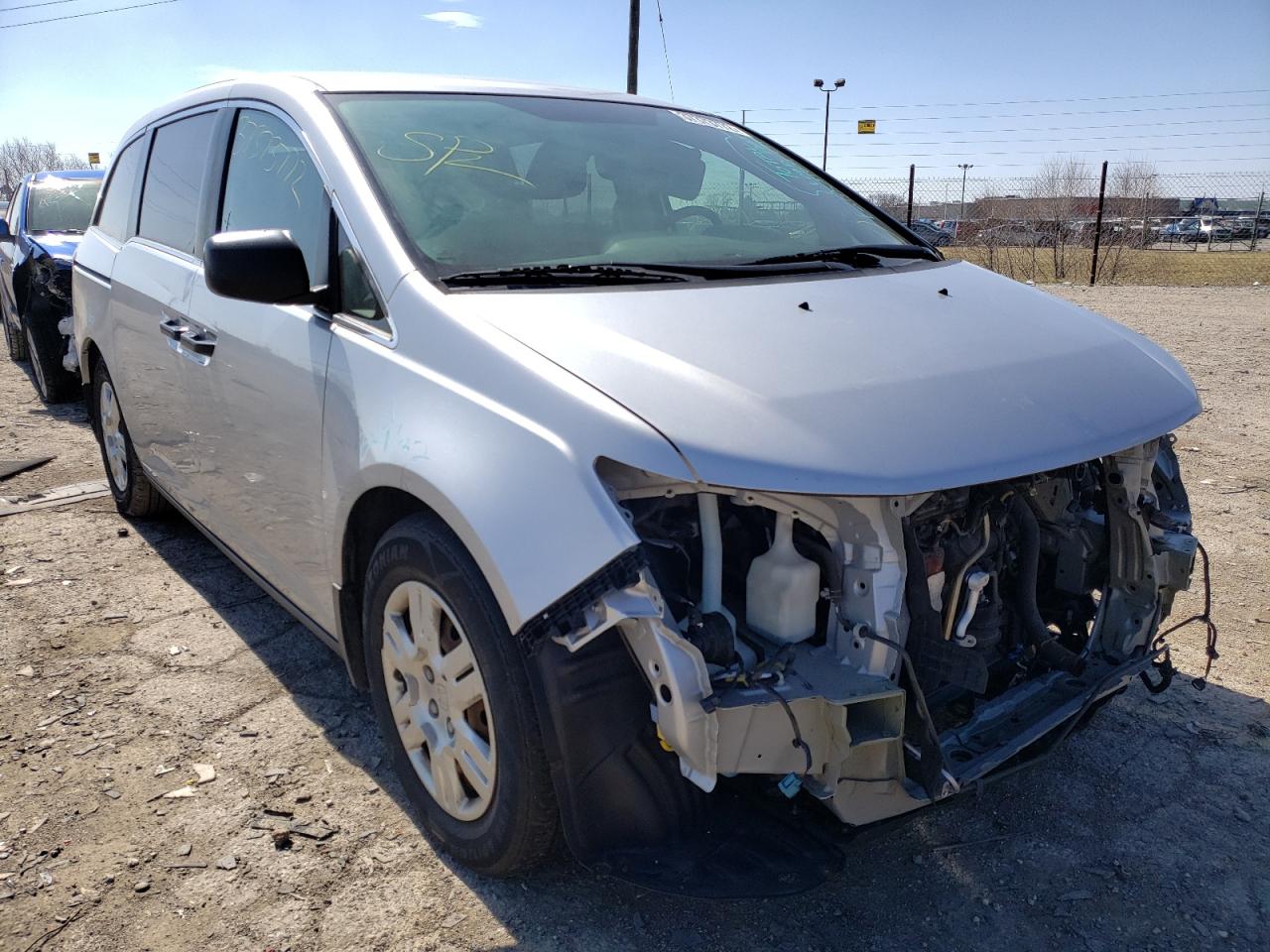Photo 1 from auction – 2011 HONDA ODYSSEY LX with VIN 5FNRL5H24BB040295