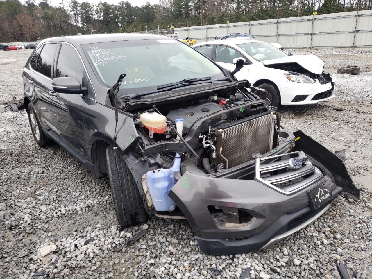 FORD EDGE SEL 2016 with VIN 2FMPK4J98GBB27595 - Photo from auction