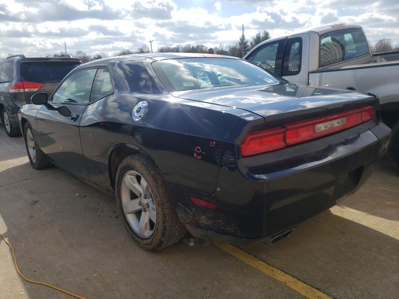 Photo 3 from auction – 2014 DODGE CHALLENGER with VIN 2C3CDYAG8EH289888