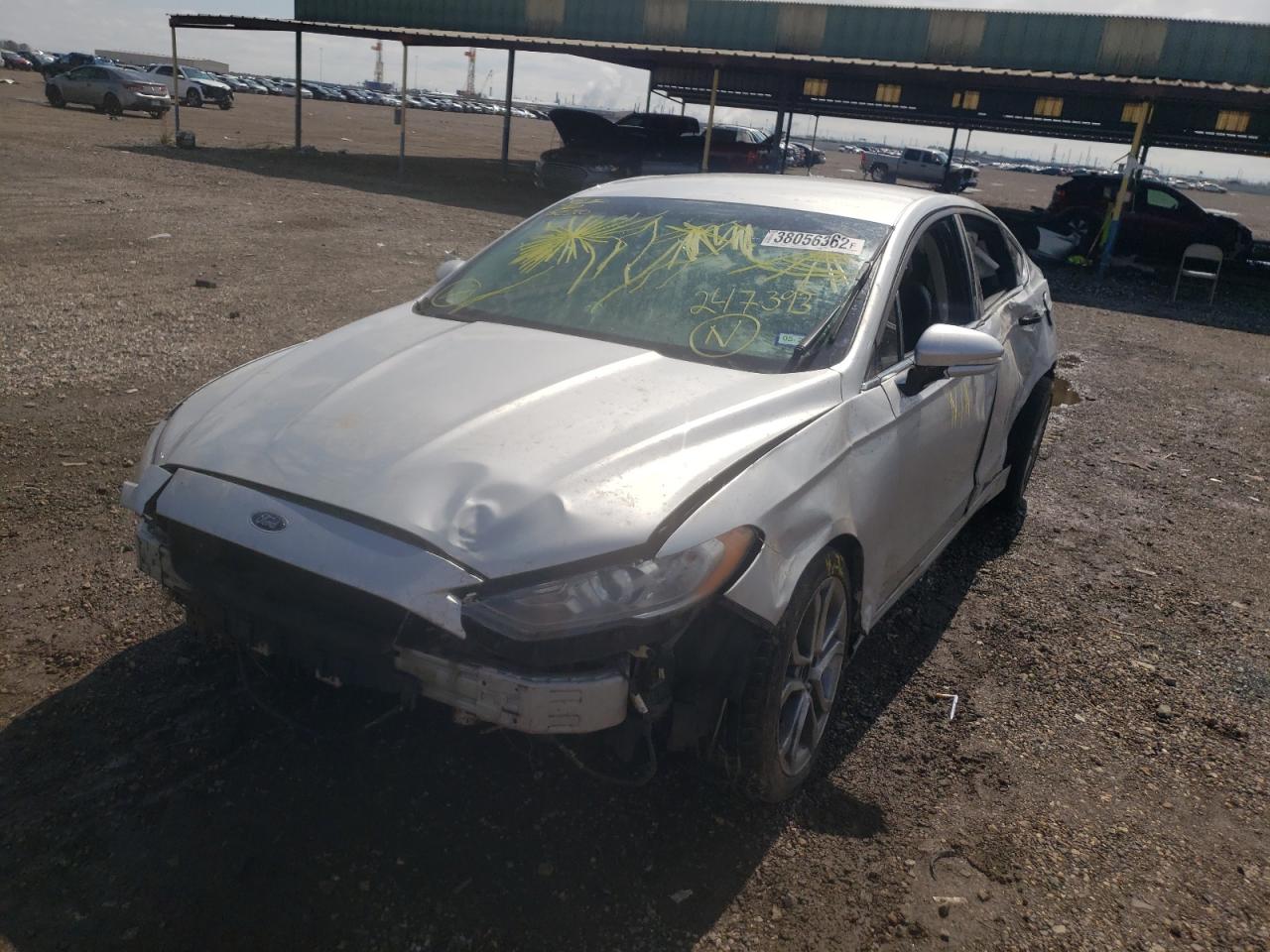 Photo 2 from auction – 2017 FORD FUSION SE with VIN 3FA6P0HD8HR247393