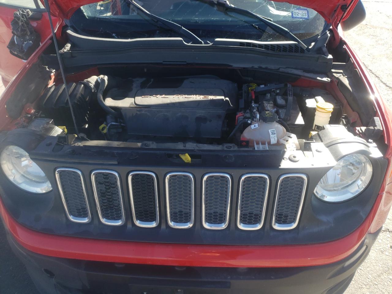 Photo 7 from auction – 2015 JEEP RENEGADE S with VIN ZACCJBAT4FPB41932