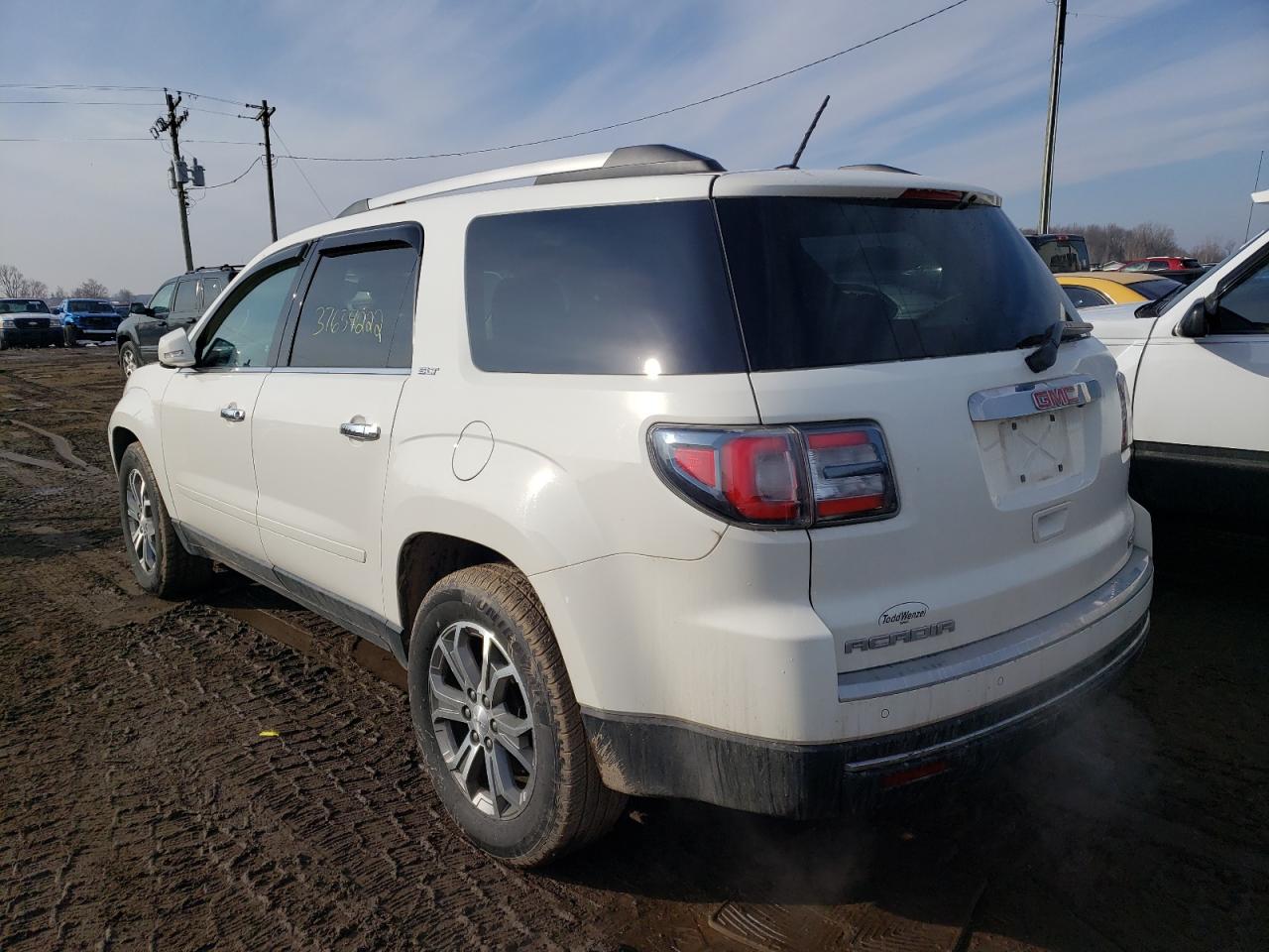 Photo 3 from auction – 2014 GMC ACADIA SLT with VIN 1GKKVRKDXEJ226048