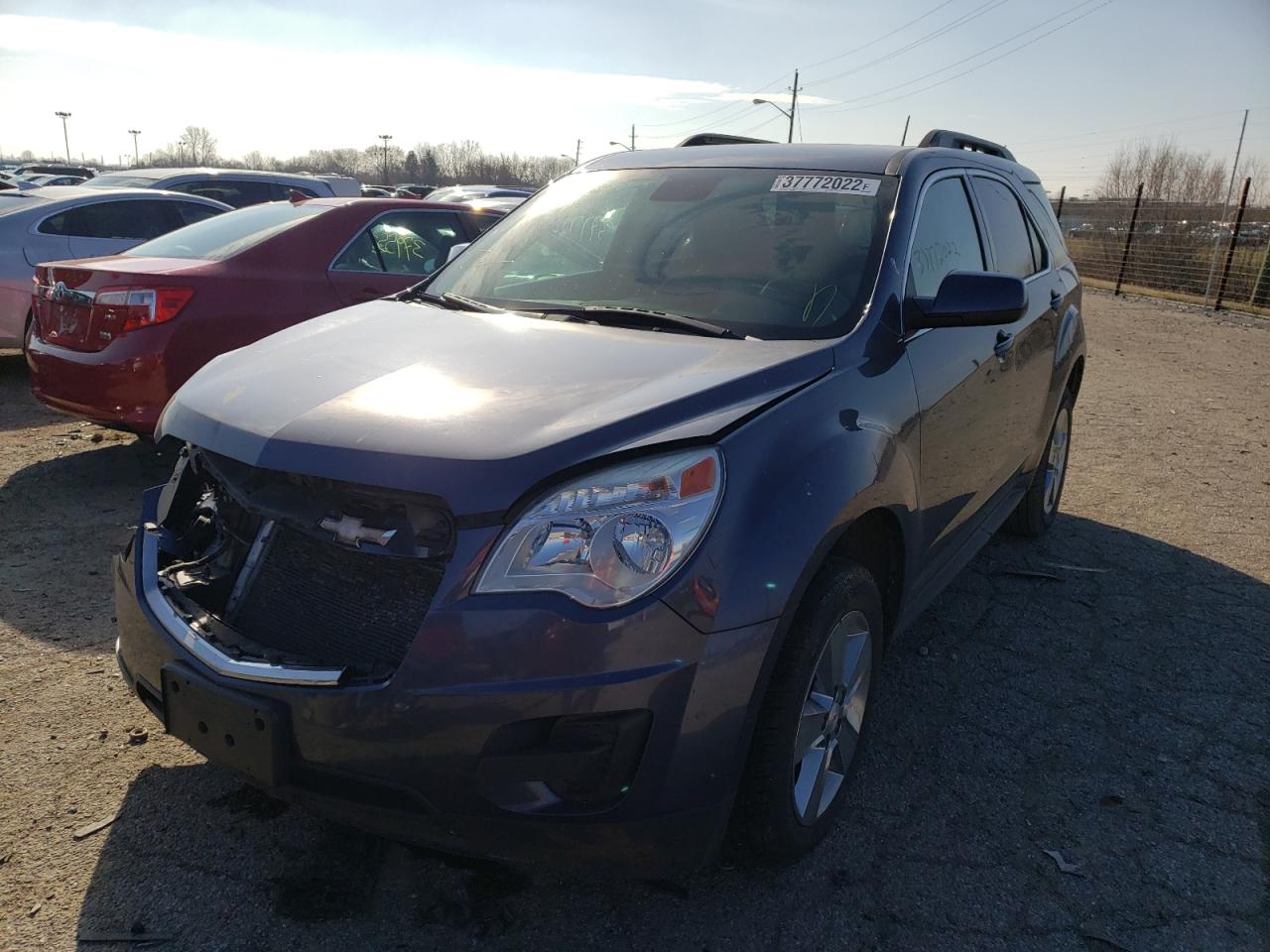 Photo 2 from auction – 2013 CHEVROLET EQUINOX LT with VIN 2GNFLEEK7D6252583