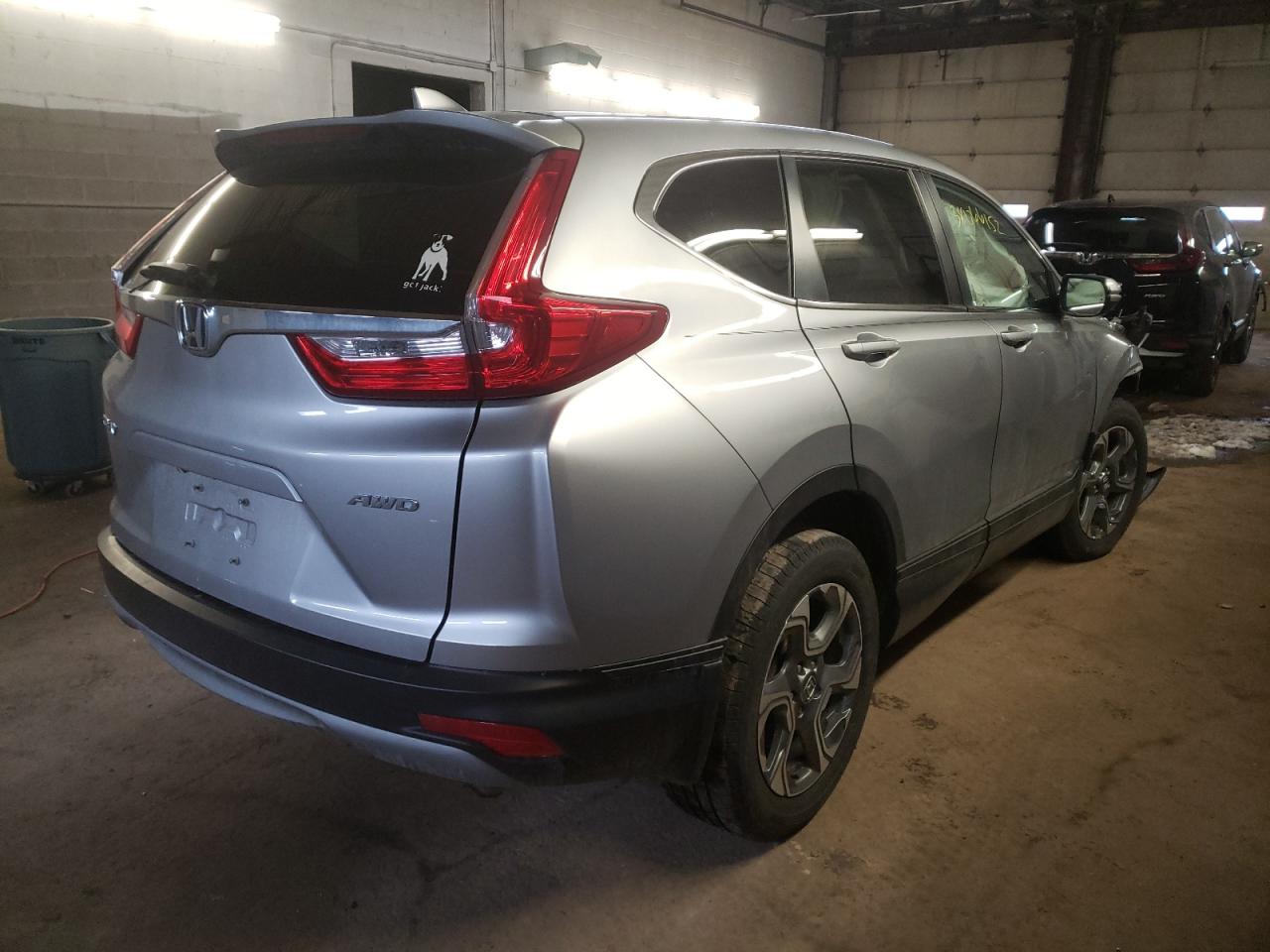 Photo 4 from auction – 2017 HONDA CR-V EXL with VIN 5J6RW2H85HL030238
