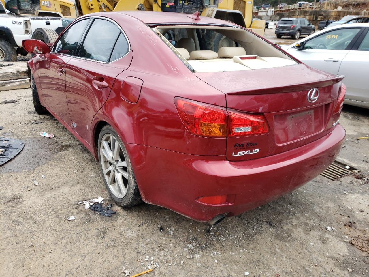 Photo 3 from auction – 2008 LEXUS IS 250 with VIN JTHBK262182067244