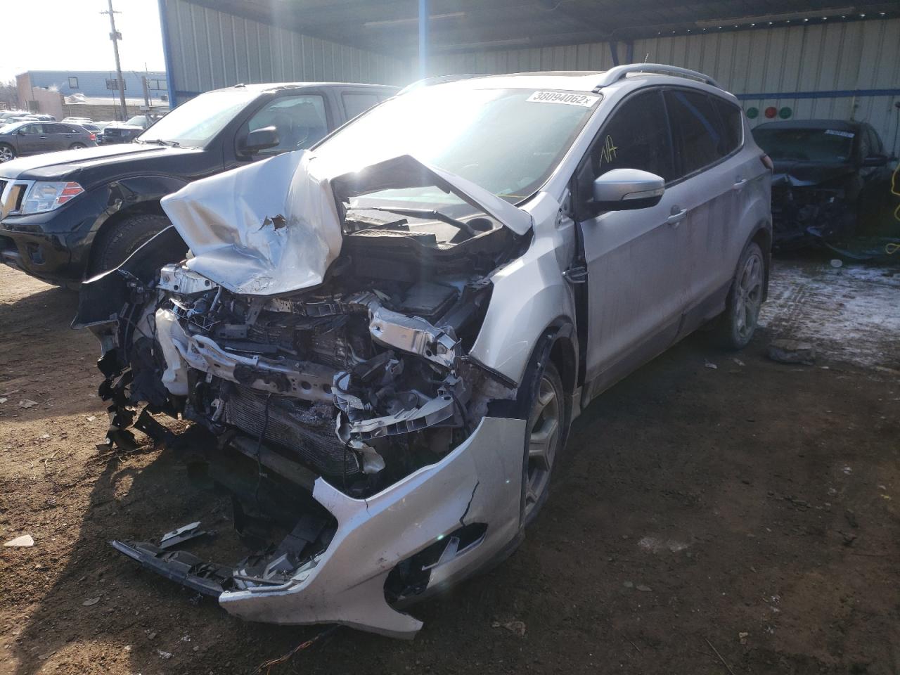 Photo 2 from auction – 2017 FORD ESCAPE TIT with VIN 1FMCU9J93HUC79382