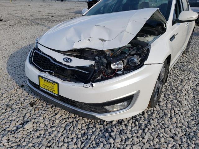 Photo 9 from auction – 2013 KIA OPTIMA HYB with VIN KNAGM4AD4D5055701