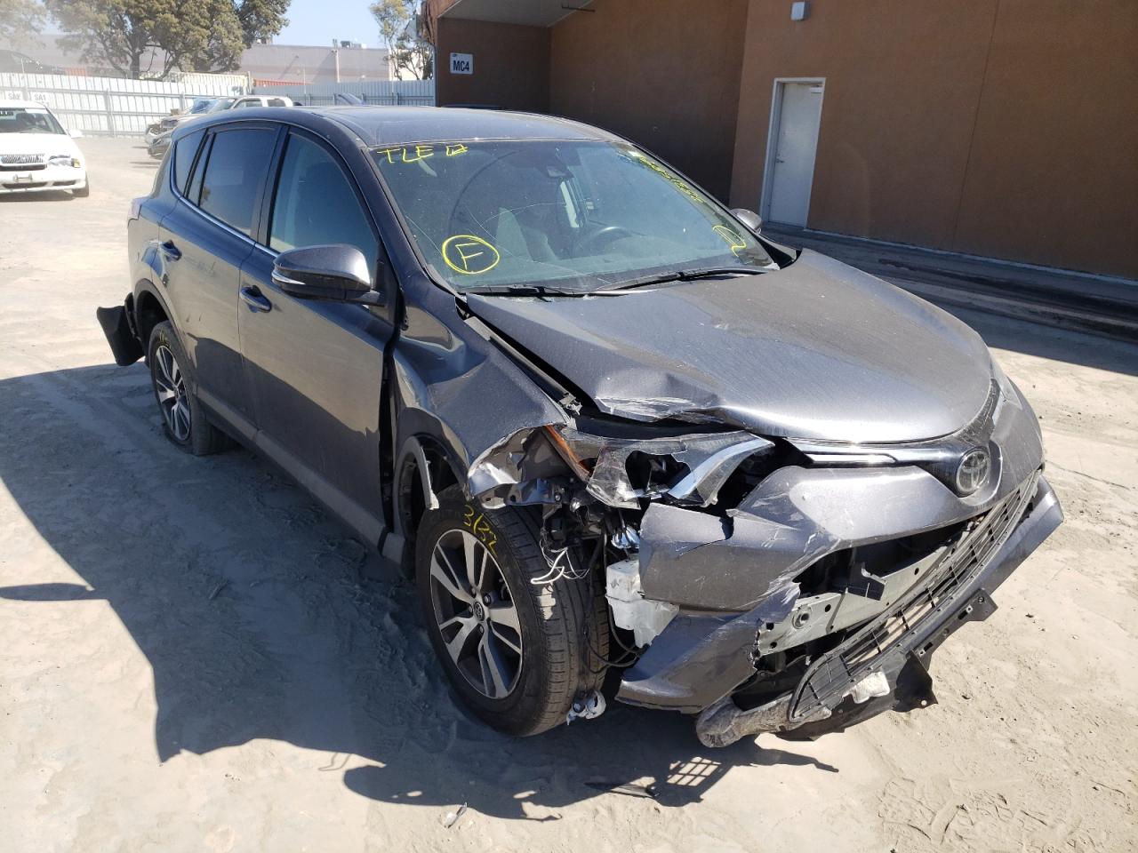 TOYOTA RAV4 ADVEN 2018 with VIN 2T3RFREV2JW794429 - Photo from auction