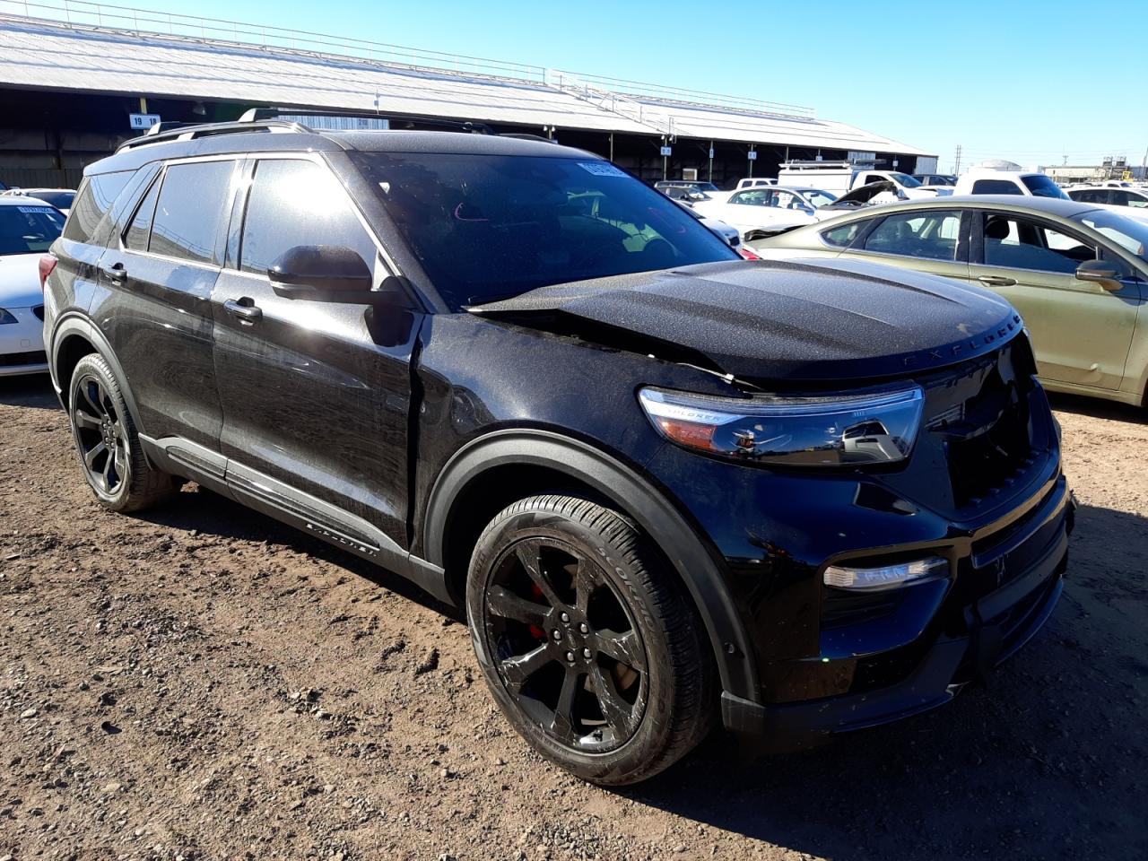 FORD EXPLORER S 2020 with VIN 1FM5K8GC6LGC30177 - Photo from auction