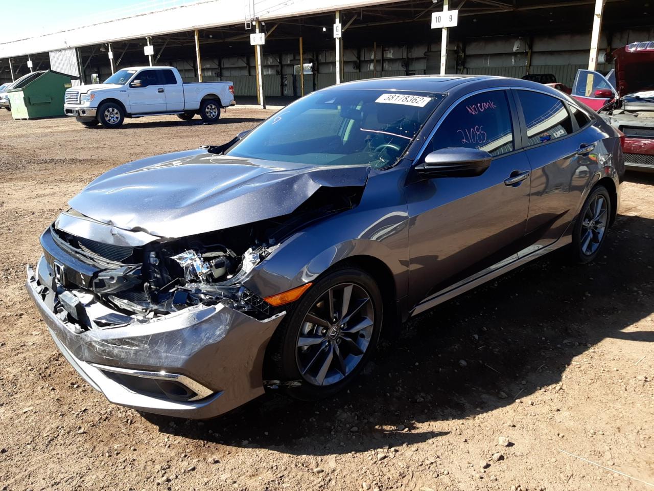 Photo 2 from auction – 2020 HONDA CIVIC EX with VIN 19XFC1F35LE020118