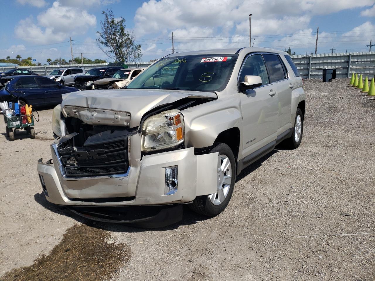Photo 2 from auction – 2012 GMC TERRAIN SL with VIN 2GKALMEK9C6193326