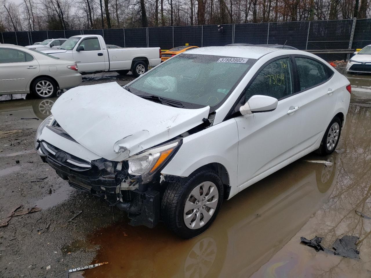 Photo 2 from auction – 2016 HYUNDAI ACCENT SE with VIN KMHCT4AE4GU012463