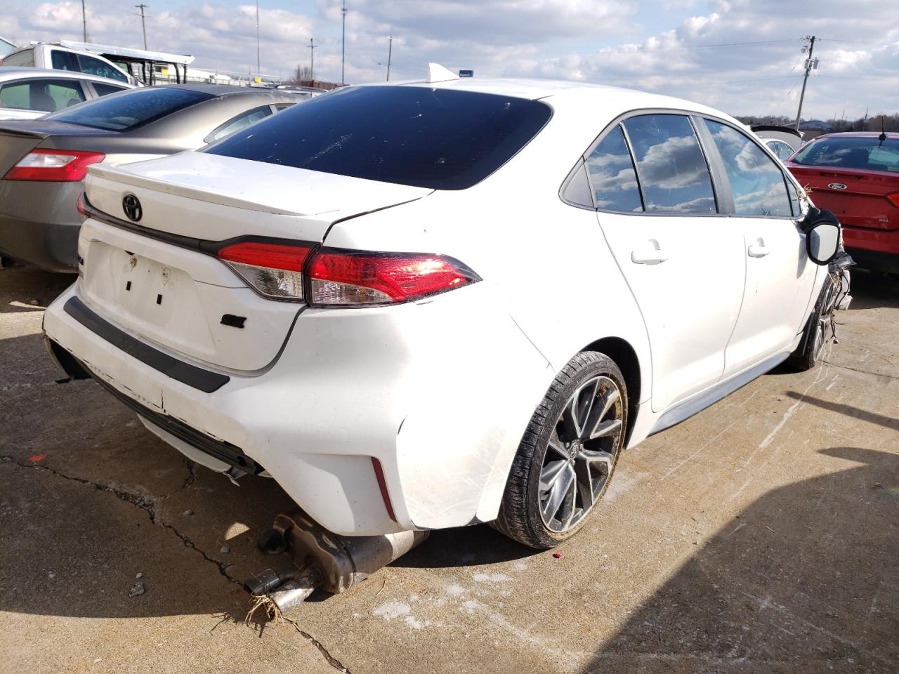 Photo 4 from auction – 2021 TOYOTA COROLLA SE with VIN 5YFP4MCE6MP096567