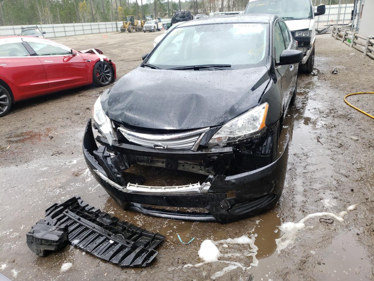 Photo 9 from auction – 2014 NISSAN SENTRA S with VIN 3N1AB7AP5EY230202