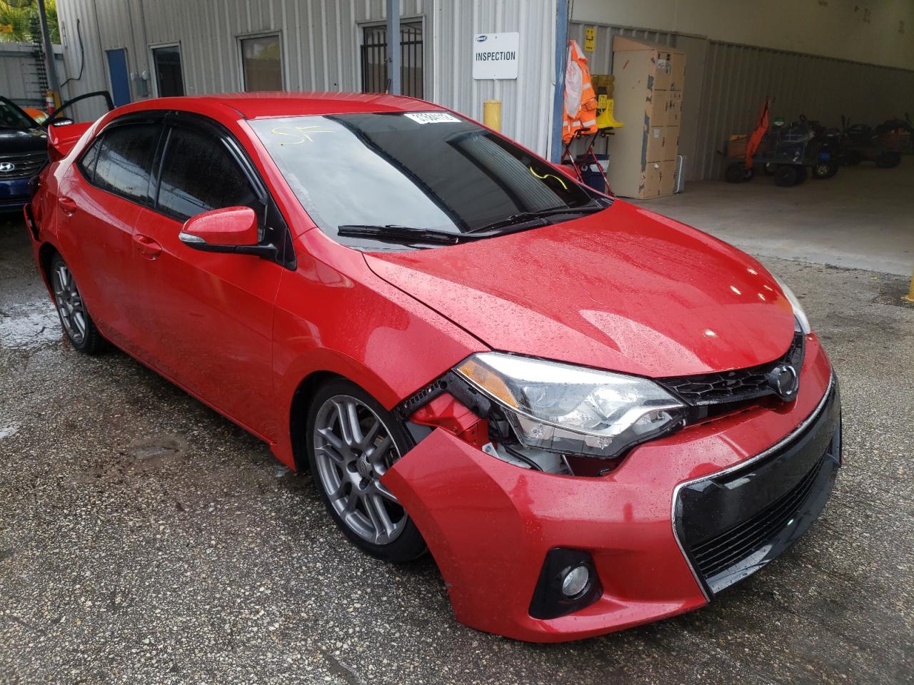 TOYOTA COROLLA L 2016 with VIN 2T1BURHEXGC645532 - Photo from auction