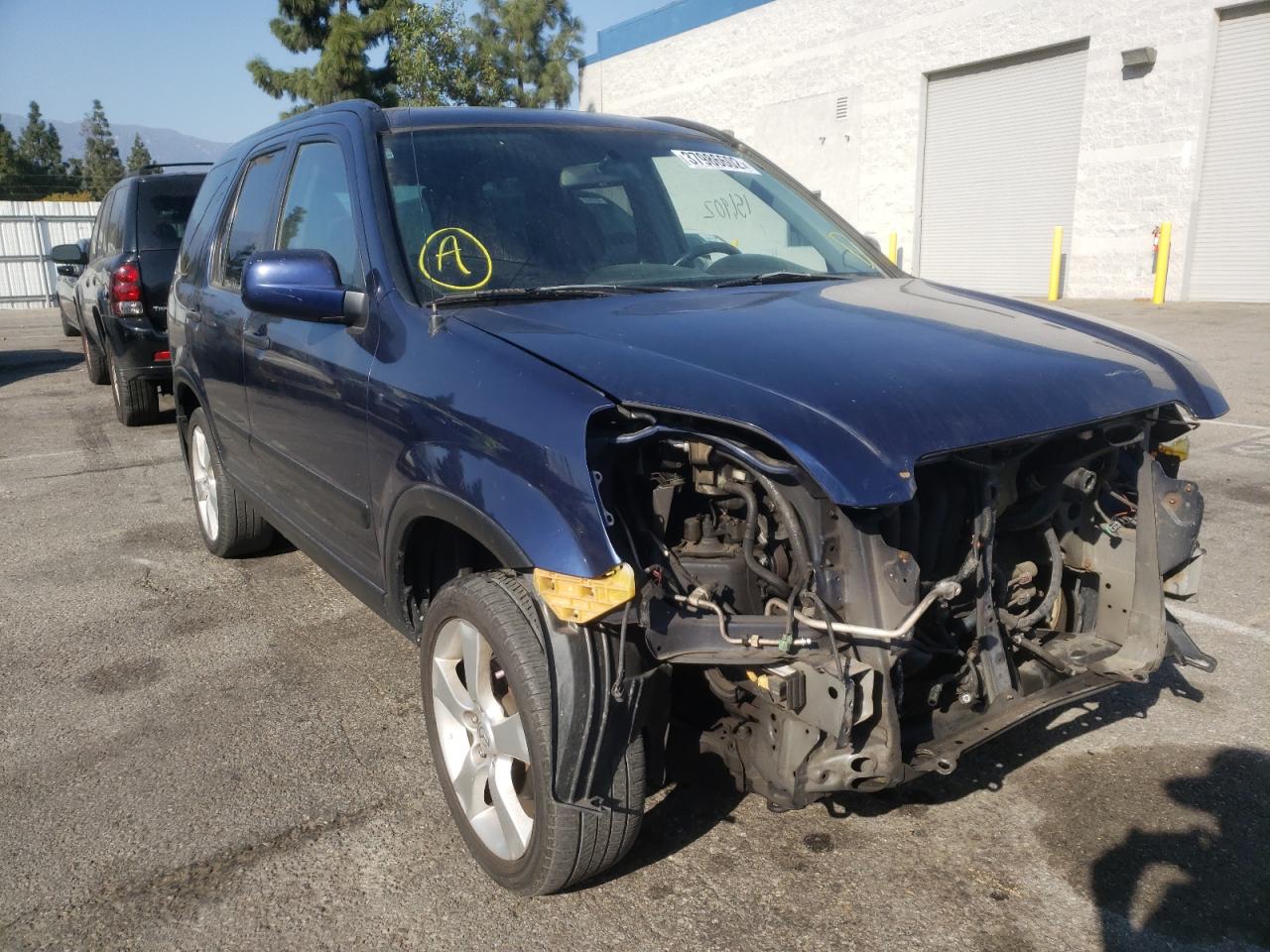 HONDA CR-V EX 2003 with VIN JHLRD78803C027834 - Photo from auction