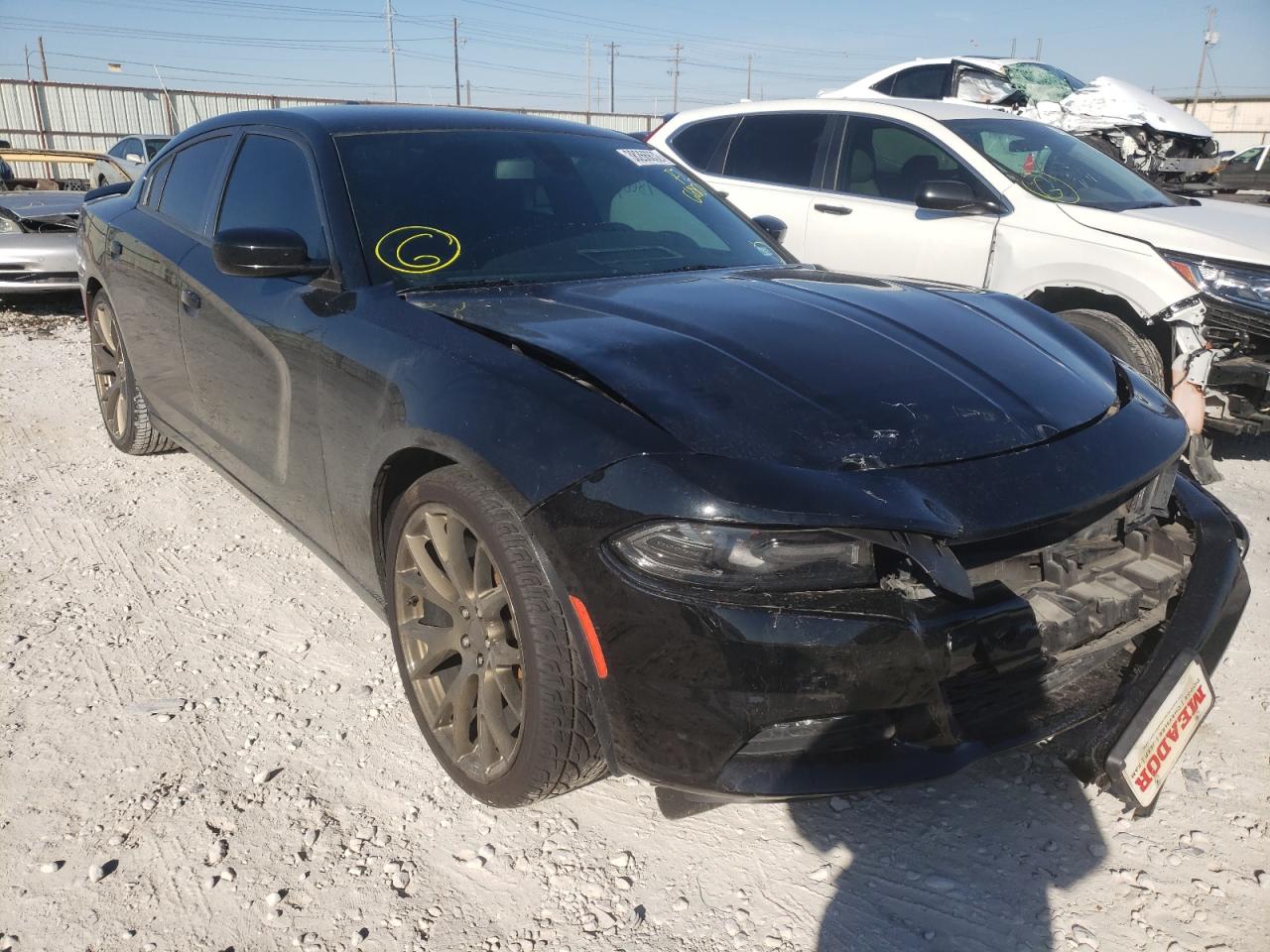 DODGE CHARGER SX 2017 with VIN 2C3CDXHG5HH660705 - Photo from auction
