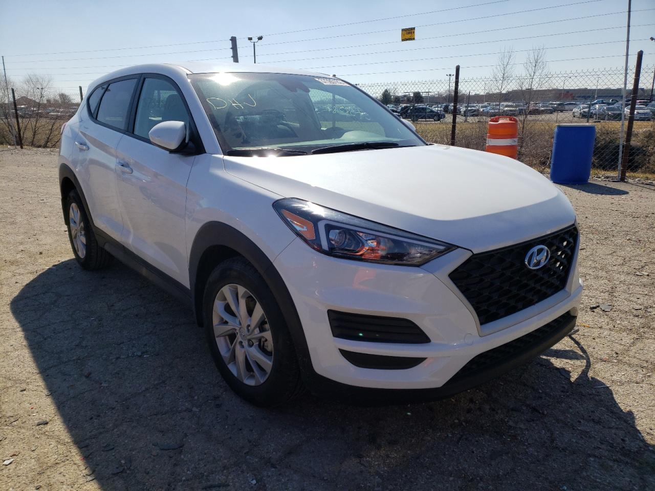 HYUNDAI TUCSON SE 2020 with VIN KM8J23A44LU092191 - Photo from auction
