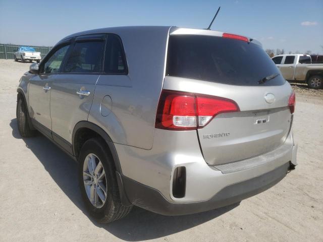 Photo 3 from auction – 2015 KIA SORENTO LX with VIN 5XYKT3A63FG580237
