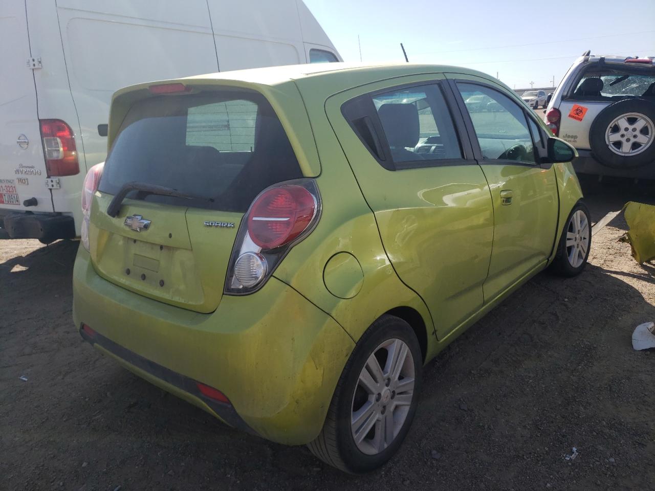 Photo 4 from auction – 2013 CHEVROLET SPARK 1LT with VIN KL8CD6S94DC616409