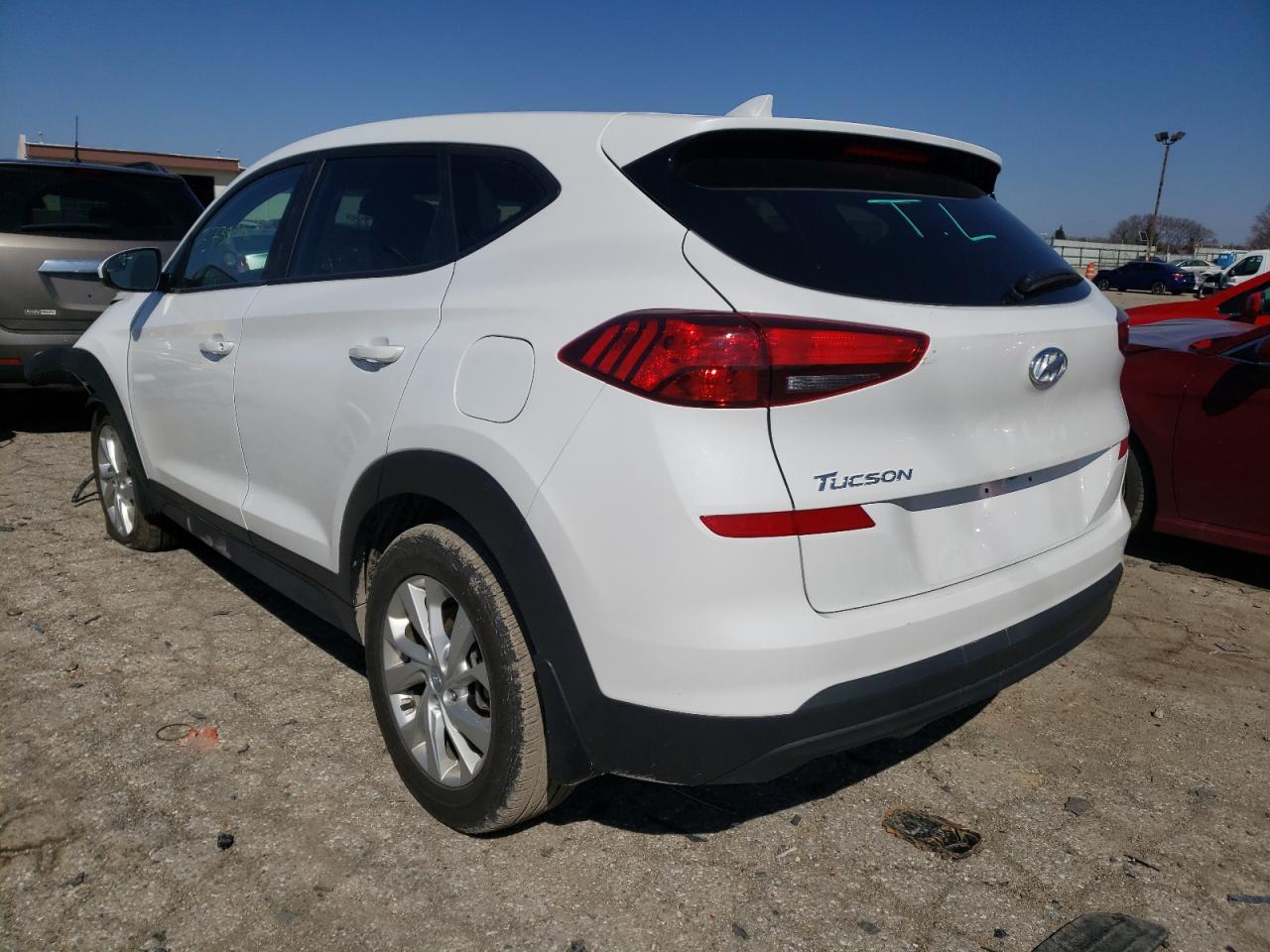 Photo 3 from auction – 2020 HYUNDAI TUCSON SE with VIN KM8J23A44LU092191