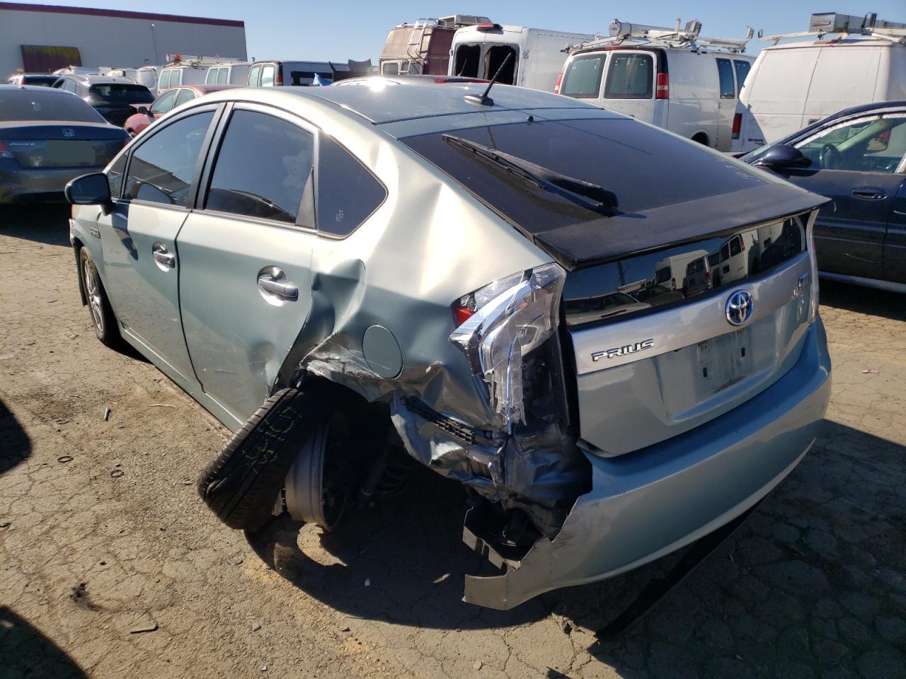 Photo 3 from auction – 2012 TOYOTA PRIUS PLUG with VIN JTDKN3DP7C3015567