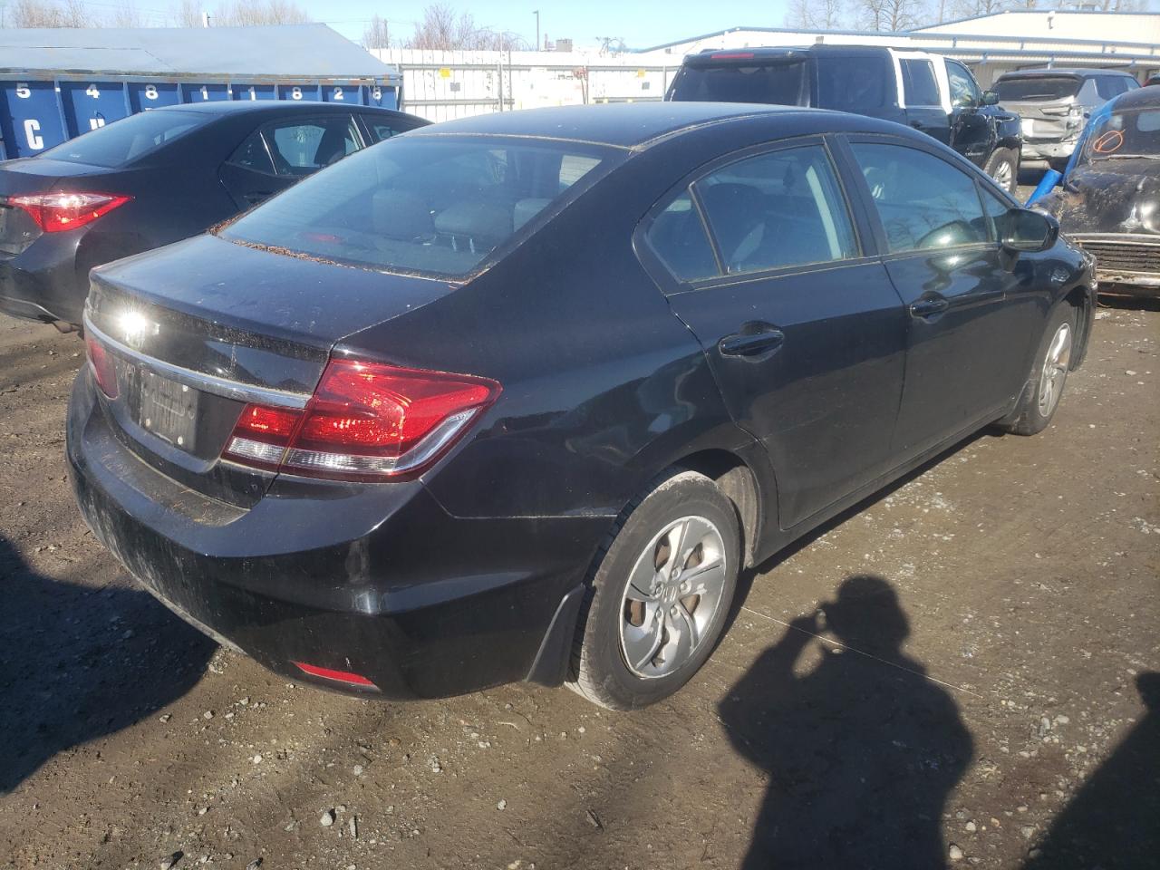 Photo 4 from auction – 2014 HONDA CIVIC LX with VIN 19XFB2F54EE248401