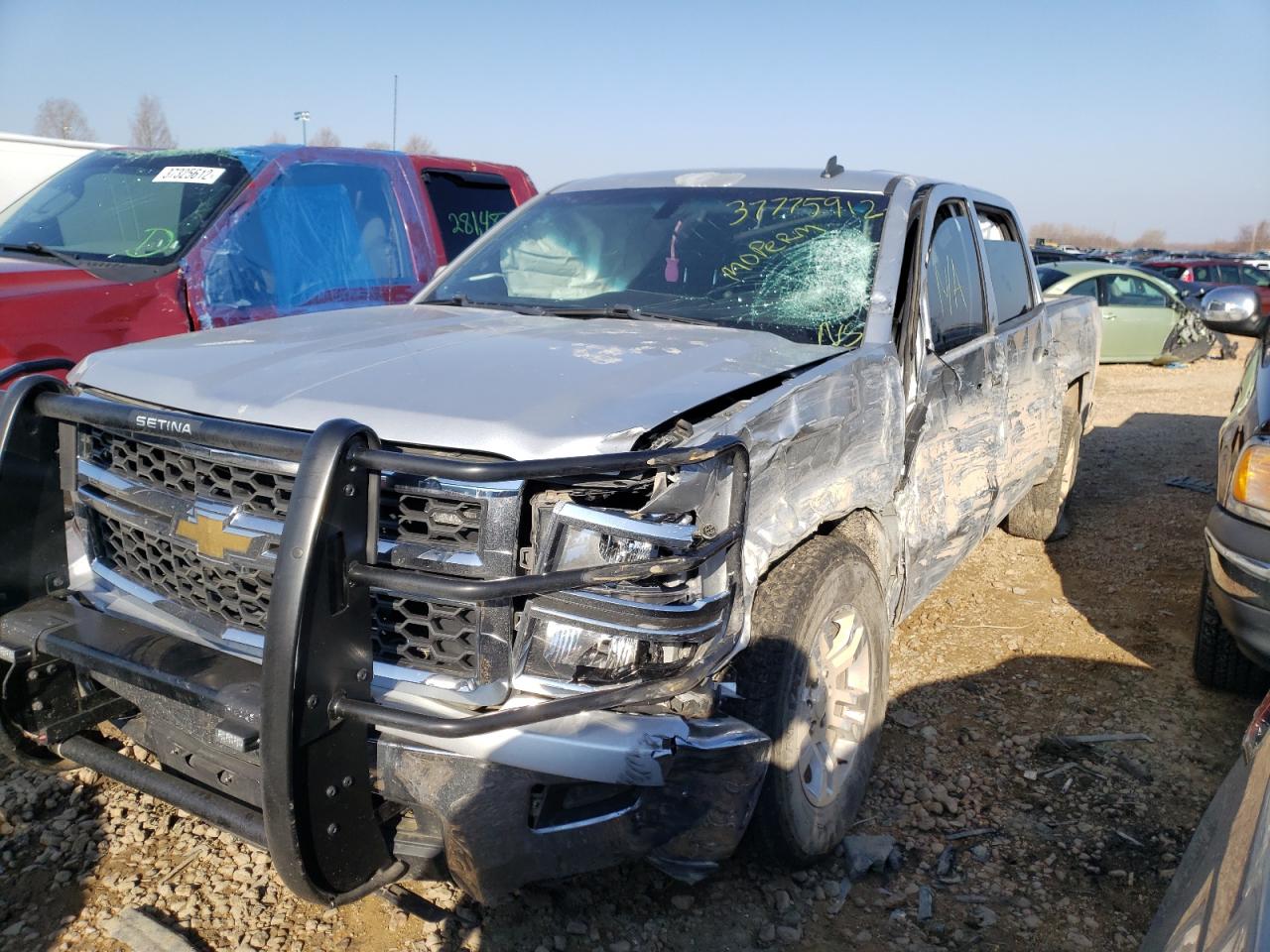 Photo 9 from auction – 2014 CHEVROLET SILVERADO with VIN 3GCUKREC8EG156258