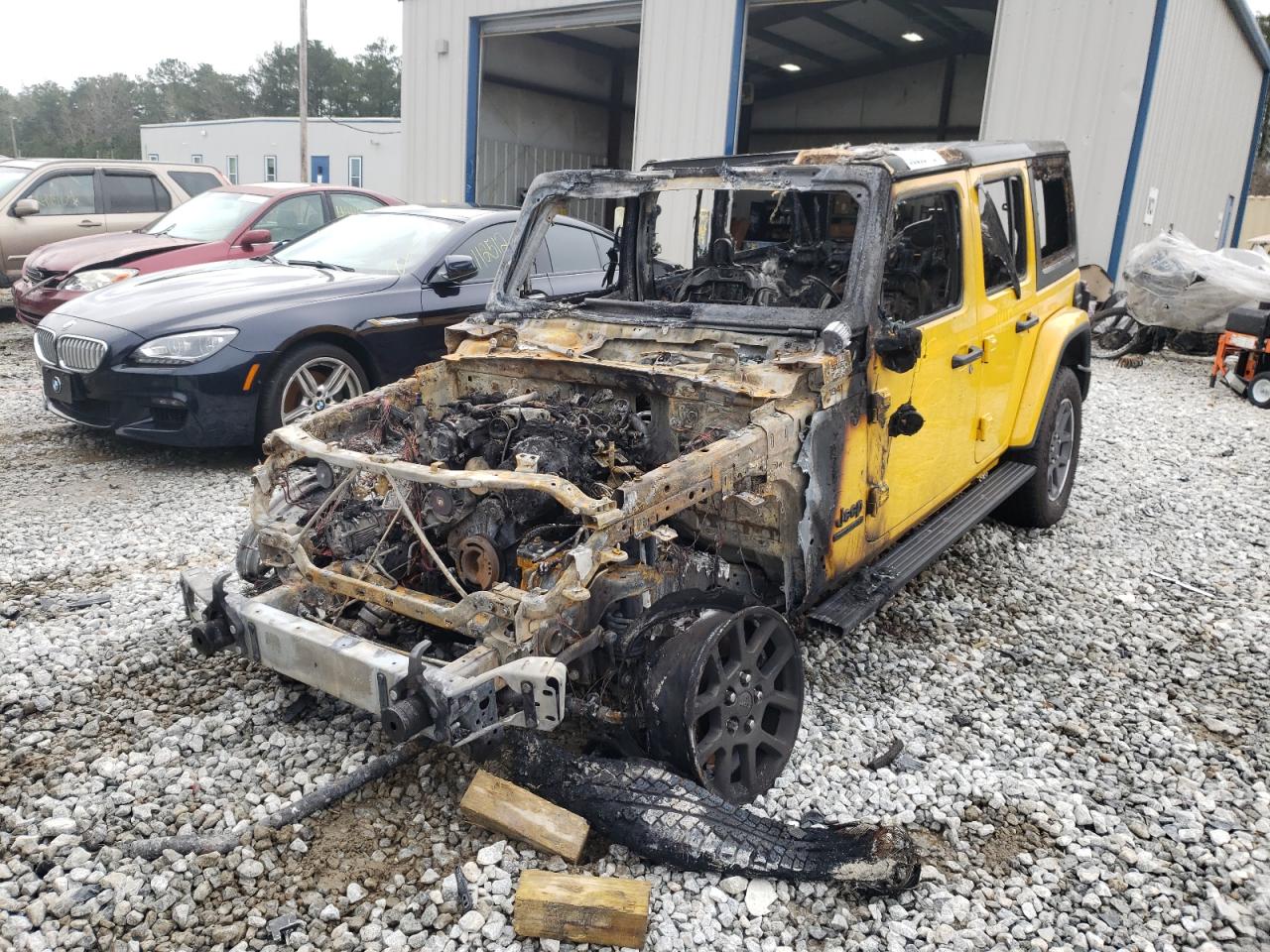 Photo 2 from auction – 2021 JEEP WRANGLER U with VIN 1C4HJXDM4MW657649