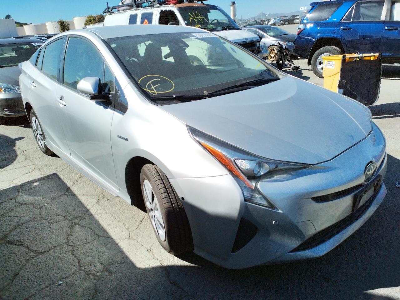 Photo 1 from auction – 2018 TOYOTA PRIUS with VIN JTDKBRFU1J3601533