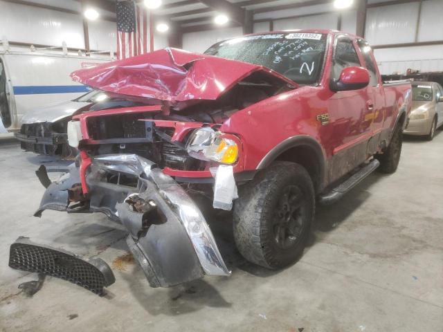 Photo 2 from auction – 2002 FORD F150 with VIN 2FTRX18L22CA95034