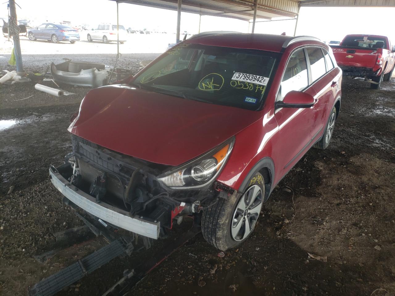 Photo 2 from auction – 2017 KIA NIRO FE with VIN KNDCB3LC9H5053874