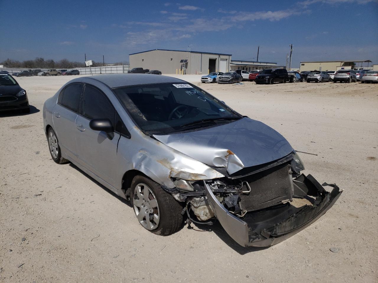 HONDA CIVIC LX 2010 with VIN 2HGFA1F54AH557301 - Photo from auction