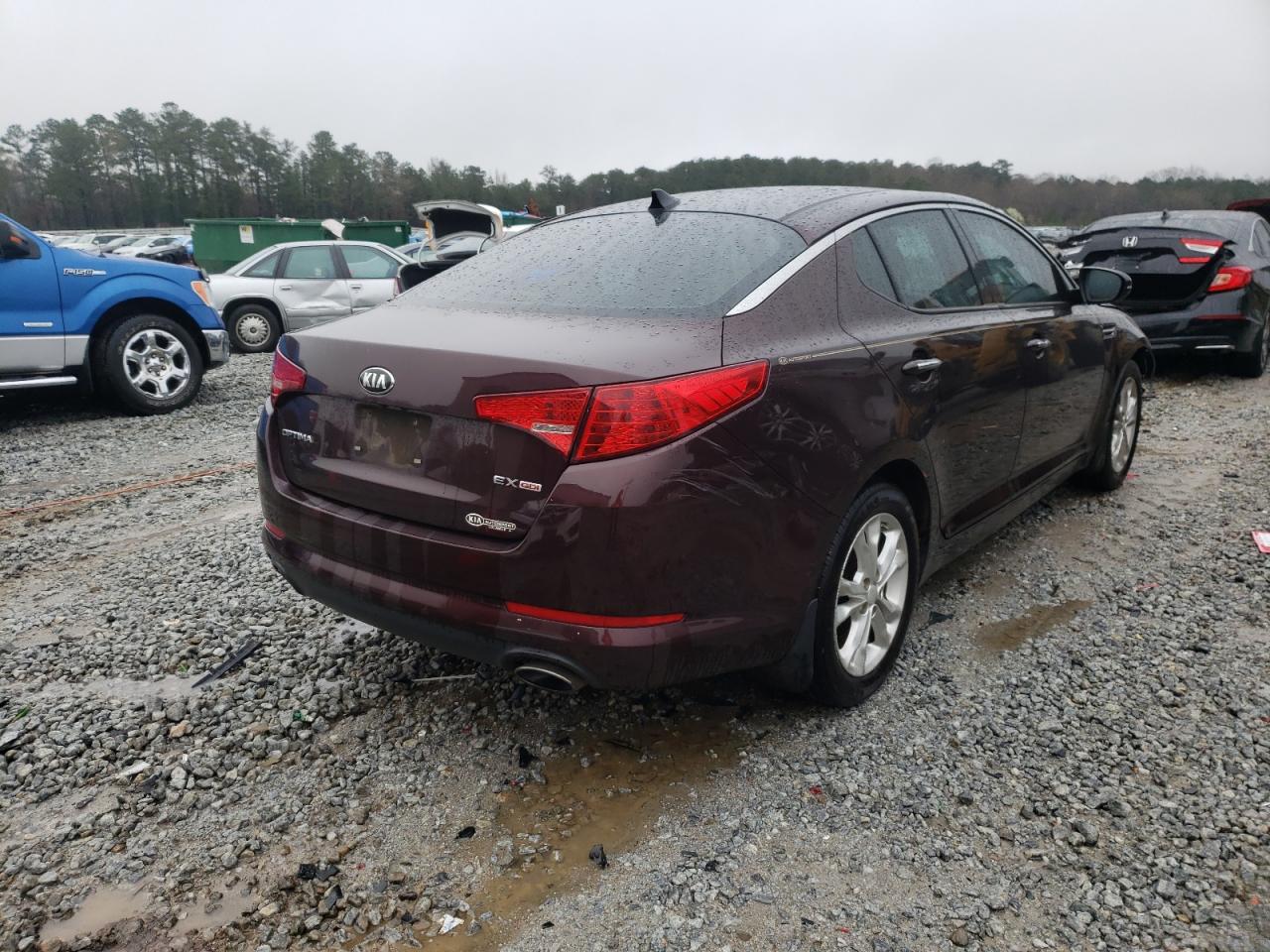Photo 4 from auction – 2013 KIA OPTIMA EX with VIN 5XXGN4A78DG149957