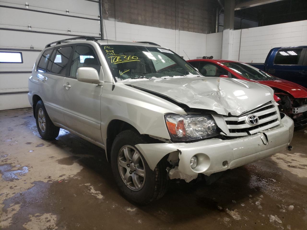 TOYOTA HIGHLANDER 2006 with VIN JTEDP21A360126485 - Photo from auction